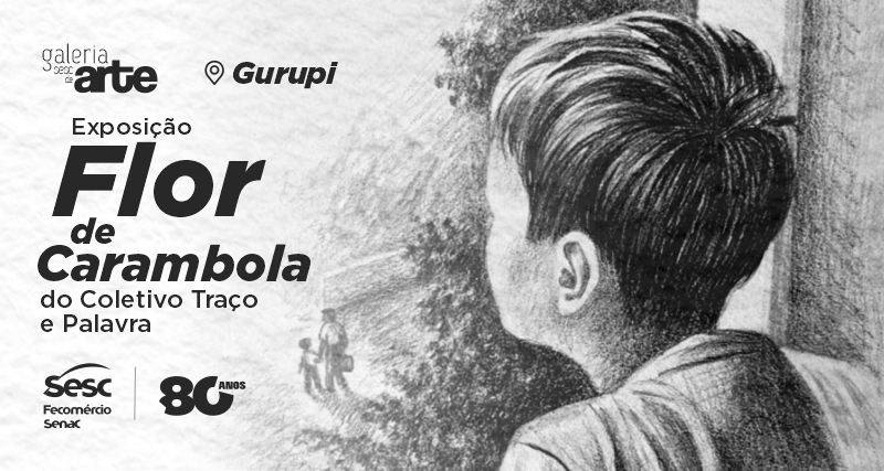 Coletivo Traço e Palavra leva exposição e lançamento do livro ilustrado “Flor de Carambola” à Galeria Sesc de Arte em Gurupi