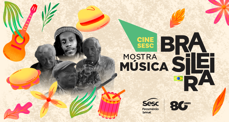 CineSesc Tocantins apresenta mostra especial sobre grandes nomes da música brasileira