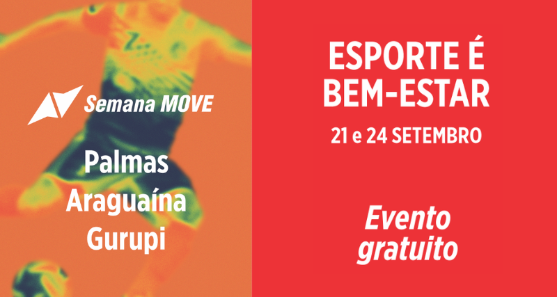 Sesc Tocantins realiza mais uma edição da Semana MOVE com atividades esportivas gratuitas em Palmas, Araguaína e Gurupi
