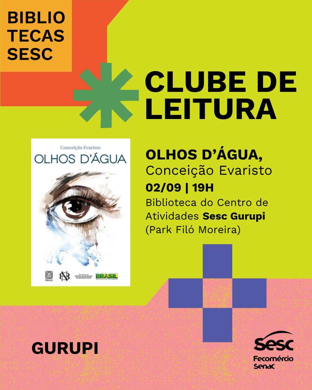 Clube de leitura Sesc Gurupi